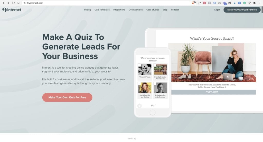 How to add a quiz to your Showit website - Moreno Collective